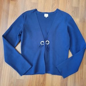 Armani Collezioni tie front cardigan